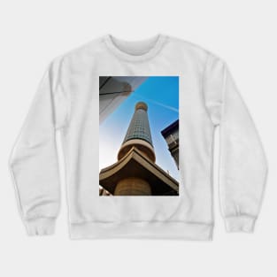 BT Post Office Tower Fitzrovia London England Crewneck Sweatshirt